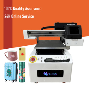 2400DPI High Resolution 4050 UV LED Flatbed Printer CMYK White Varnish for Gift Box Plastic Logo Custom <b>Printing</b> Equipment - Product Image 3