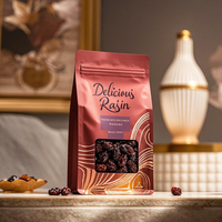Gousset à fond plat debout Super aliment séché dattes rouges prunes fruits impression personnalisée réutilisable PE PET fermeture éclair Mylar sac d'emballage