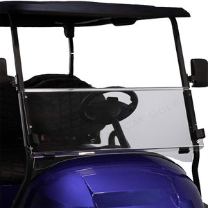 Parabrezza trasparente personalizzato approvato DOT per EZGO TXT & Medalist 1994-2013 nuova parte del carrello da Golf - Product Image 3