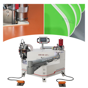 Enchapadora de Cantos Manual y Automática DTMACH KN700 KN620 para Madera, Chapa, EVA y Pegamento PUR, Recortadora de Cantos Curvos - Product Image 1