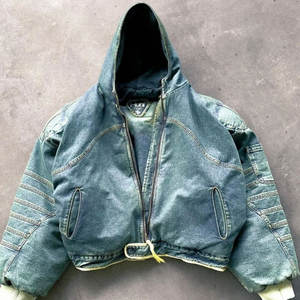 Лоскутная хлопковая толстовка с капюшоном, 100% - Product Image 2