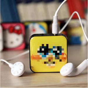 เครื่องเล่นเพลง MP3 การ์ตูนขนาดเล็กแบบกำหนดเองจากโรงงาน น้ำหนัก 20 กรัม พร้อมการ์ด TF สำหรับเป็นของขวัญเด็ก - Product Image 4