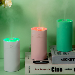 Portable 250ML LED Light Air Humidifier Rechargeable USB H2O Car <strong>Mini</strong> Eternal Flower <strong>Diffuser</strong> for Hotel Electric Essential <strong>Oil</strong> - Product Image 3