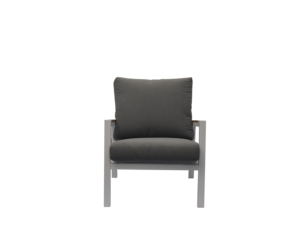 Garden <b>Outdoor</b> Set with Aluminium Frame and PE <b>Rattan</b> Modern Design Waterproof Cushions - Product Image 6