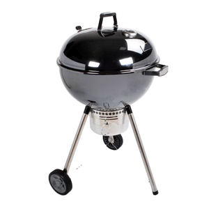Parrillas de Carbón Redondas de Porcelana Esmaltada Brillante para Barbacoa, Tipo <span class=keywords><strong>Kettle</strong></span>, de 14, 18 y <span class=keywords><strong>22</strong></span> Pulgadas, para Exteriores - Product Image 1