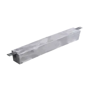 Flush-Mounted Aluminum Anode With Flat Bar Insert