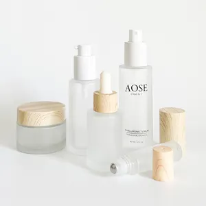 Vochtinbrengende Container Pomp Lege Toner Vloeibare Concealer High-End Cosmetische Flessen Met Logo Afdrukken