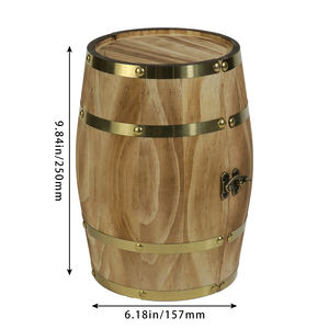 <span class=keywords><strong>Barril</strong></span> <span class=keywords><strong>de</strong></span> pino, adecuado para su propio whisky a granel, cerveza, vino, ron, Tequila, mezcla <span class=keywords><strong>de</strong></span> más sabor, color madera - Product Image 6