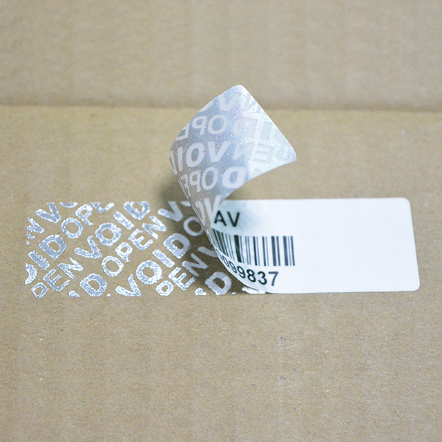 Latest Wholesale Customized Design Water Proof VOID Sticker Barcode Printing Security VOID Label Sticker