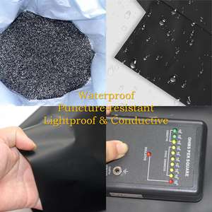 वाष्पीकरण-प्रूफ बैरियर एंटी-परमीशन सीलिंग Lddpe काले प्रवाहकीय राउंड-बॉटम आंतरिक बैग - Product Image 2