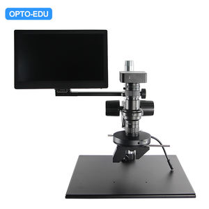 OPTO-EDU A21.1610 <span class=keywords><strong>2D</strong></span> <span class=keywords><strong>3D</strong></span> Manuel Tourner Zoom <span class=keywords><strong>Microscope</strong></span> Vidéo - Product Image 5