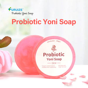 Yeni probiyotik sabun bitkisel Yoni sabun el yapımı vajinal bakım Yoni detoks probiyotikler sabun doğal temizlik Yoni bar 100g paketi - Product Image 2