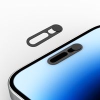 Aksesoris Ponsel Desain Paten Pabrik Harga Terbaik Penutup Kamera Depan untuk Perlindungan Privasi Cocok untuk Phone15