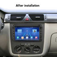 Vente chaude lecteur DVD de voiture sans fil système de positionnement mondial GPS voiture machine tout-en-un