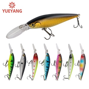 Yueyang 10G/111mm dài lưỡi tấm nổi Minnow hardbait Mồi Nhân Tạo mồi Mồi Câu Cá bán buôn - Product Image 1