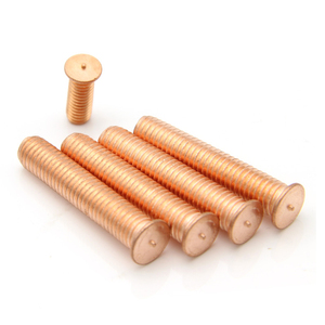 GB tiêu chuẩn điểm duy nhất thép carbon Hàn vít đồng mạ đồng kết thúc bu lông - Product Image 3