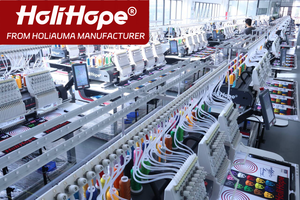 Máquina de Bordar Computarizada Industrial de 2 y <span class=keywords><strong>4</strong></span> <span class=keywords><strong>Cabezas</strong></span>, Multifuncional, de la Fábrica HoliHope Holiauma, Estilo Japonés - Product Image 6