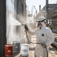 Revêtement époxy polyuréthane MIO à deux composants à haute teneur en solides pour structure en acier, pont, système de revêtement anti-corrosion haute résistance