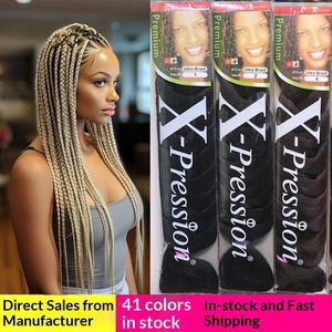Perruque tressée Big Braids 82 pouces 165g, double trame machine, fibre haute température, longues <span class=keywords><strong>dreadlocks</strong></span> africaines noires, non adaptées à la teinture - Product Image 2