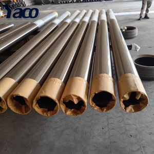 Tubo de malla Johnson de alambre en cuña envuelto a medida de fábrica, resistente a la corrosión, para <span class=keywords><strong>control</strong></span> de arena en perforación de pozos de petróleo y agua - Product Image 2
