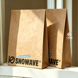 Enveloppes d'expédition en papier kraft épais personnalisées en usine, avec soufflet latéral et fermeture adhésive, pour vêtements, sous-vêtements, pulls et emballages de chaussures - Product Image 1