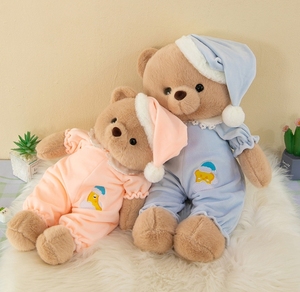 Orsacchiotto 'Good Night Bear' Super Morbido Stile Cuscino, Peluche Carino da Letto, Bambola Virale su Internet con Imbottitura in Cotone PP - Product Image 6