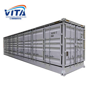 Conteneur cubique de 40 'de haut à ouverture latérale de 40 pieds Conteneur à ouverture latérale de 40 pieds à ouverture latérale de 40 pieds à ouverture latérale avec <span class=keywords><strong>colonne</strong></span> centrale - Product Image 4