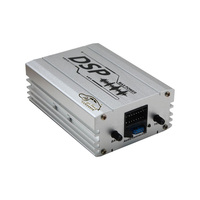 Amplificateur de voiture DSP avec processeur Android, amplificateur de puissance 4 canaux classe A/B avec crossovers, construction en aluminium
