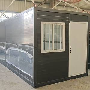 Suministro directo de fábrica Casa plegable modular Oficina de 20 pies Fácil de montar Casa de contenedores de construcción plegable de alta calidad - Product Image 5