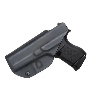 Оптовые продажи пистолет glock 26-Кобура под заказ: IWB Kydex кобура подходит: Glock 43 / Glock 43X (Gen 1-5) пистолетный внутренний пояс скрытый