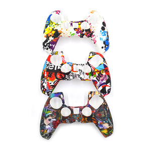 Popular <span class=keywords><strong>camuflaje</strong></span> cubierta de la caja de piel de silicona para Sony Playstation 5 PS5 <span class=keywords><strong>DualSense</strong></span> controlador - Product Image 1
