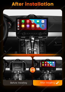 MEKEDE-Pantalla IPS para coche, sistema Android 12,3 pulgadas, 1920x720, 6 + G 128, estéreo, para Porsche Cayenne 2010-2017 4G LTE, navegación <span class=keywords><strong>GPS</strong></span> - Product Image 3