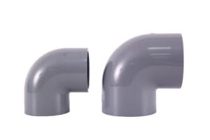 البلاستيك Pvc 90 درجة الكوع مستقيم عبر المحملة <span class=keywords><strong>Upvc</strong></span> موصل لإمدادات المياه السباكة - Product Image 4