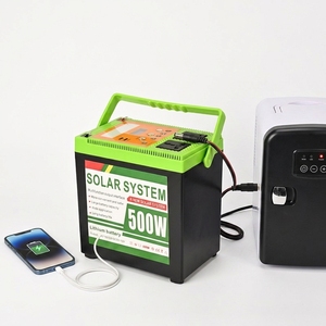 Station d'alimentation portable LiFePO4 pour le stockage d'énergie domestique, générateur solaire, batterie d'urgence pour le camping en plein air - Product Image 6