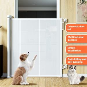 Nouveau 140CM rehaussé porte pour animaux de compagnie <span class=keywords><strong>Anti</strong></span> saut <span class=keywords><strong>Anti</strong></span> perceuse porte garde chat chien <span class=keywords><strong>barrière</strong></span> clôture pour animaux de compagnie produits pour animaux de compagnie - Product Image 1