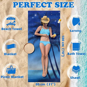 <span class=keywords><strong>XXL</strong></span> 180X90 cm Serviette <span class=keywords><strong>de</strong></span> <span class=keywords><strong>plage</strong></span> <span class=keywords><strong>de</strong></span> <span class=keywords><strong>luxe</strong></span> tropicale en microfibre Séchage rapide <span class=keywords><strong>Sac</strong></span> <span class=keywords><strong>de</strong></span> transport sans sable Motif <span class=keywords><strong>de</strong></span> dessin animé imprimé léger - Product Image 4