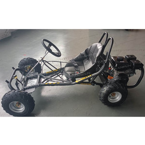Divertimento per Tutte le Età: Go-Kart 196CC di Qualità con Trasmissione a Frizione Bagnata, Acceleratore a Pedale, Freno a Pedale, Go-Kart Chiuso per Giardino e Prato - Product Image 1
