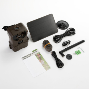 Nouvelle caméra de surveillance extérieure 4G IA, conception tout-en-un <span class=keywords><strong>MMS</strong></span> SMTP FTP, piège photo solaire intégré - Product Image 6