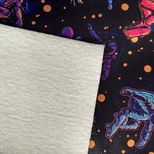 कम मोक कस्टम प्रिंट pvc fax चमड़े के कपड़े वाटरप्रूफ uv डिजिटल मुद्रित फर्नीचर शिल्प बैग जूते सोफा कार सीट - Product Image 4