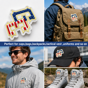 Patch in PVC Personalizzate con Logo 3D in Rilievo, Impermeabili, Durevoli ed Ecologiche per Attrezzature Outdoor - Product Image 2