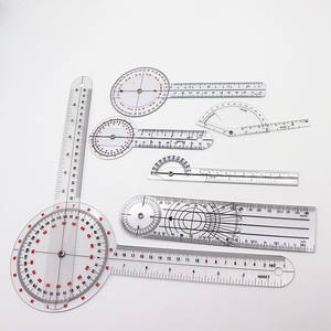 Set di righello in plastica misura ossea goniometro medico per fisioterapia - Product Image 6