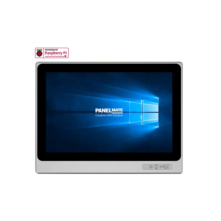 Discounted Price 15.6 inch raspberry CM 4 Resistive capacitive touch panel oem industrial cheap Raspberry all in one pc