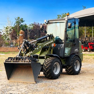 Mini Cargadora <span class=keywords><strong>de</strong></span> Ruedas Diésel con Motor Kubota, Máquina Excavadora, Venta <span class=keywords><strong>de</strong></span> Excavadora Telescópica 4x4, Cargadora Frontal Pequeña a Bajo Precio - Product Image 1