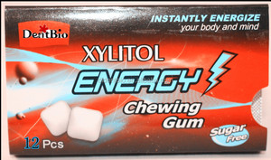 Kafeinli Guarana Taurine güç şekersiz yenileme enerji sakız - Product Image 2