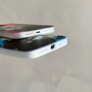 Couverture de <span class=keywords><strong>Film</strong></span> Double face + bouton en métal + lumière Laser dessin animé <span class=keywords><strong>Jujutsu</strong></span> Kaisen coque de téléphone pour IPhone 14 13 12 Pro Max - Product Image 5