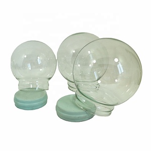 Trasparente fai <span class=keywords><strong>da</strong></span> te sfera di vetro vuota cupola di natale decorazione della <span class=keywords><strong>parete</strong></span> di casa scatola imballata globo di neve e globo di acqua - Product Image 1
