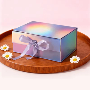 Custom Printed Logo Paper Magnetic Box Packaging Luxury Recyclable Cardboard Folding Magnetic Gift Box - Product Image 2