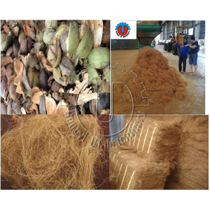 Machines industrielles de défibrage de noix de coco Usine de traitement de fibre de coco à haut rendement à vendre - Product Image 5