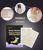 Patch de Sommeil Apaisant et Relaxant aux Herbes Naturelles – Confort Nocturne pour un Bon Sommeil – Patchs Aide au Sommeil – Technologie Transdermique
