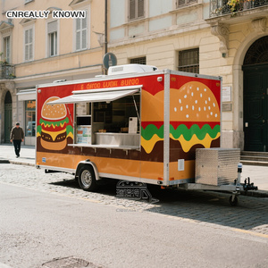 Remolque OEM para Hot Dogs, Carrito de Crepes con Parrilla a Gas, Camión de Comida Móvil para BBQ - Product Image 6